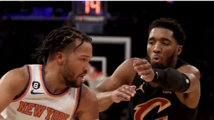 Brunson lidera una remontada histórica de los Knicks ante los Cavs en el Game 1
