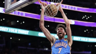 Los Thunder borran del mapa a unos dignos Lakers (4-0)