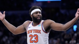 Golpe para los Knicks: Mitchell Robinson sufre una fractura en un dedo antes de las Finales NBA