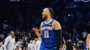 Jalen Brunson, estrella de New York Knicks. 