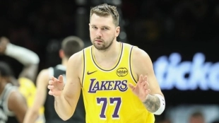 Playoffs NBA: Así está la situación con la lesión de Luka Doncic