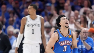 El banquillo de los Thunder asalta San Antonio para comerse a los Spurs