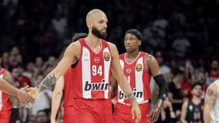 Olympiacos aplasta al Mónaco y se mete en la Final Four de la Euroliga