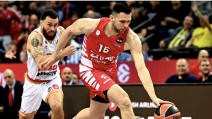 EuroLeague: Olympiacos overwhelms Monaco with Mike James ejected