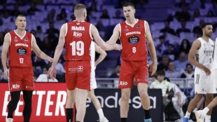 El Real Madrid cae ante Breogán en casa y se enfoca en el Final Four de Atenas