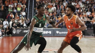 Un bestial Valencia Basket se come a Panathinaikos en el OAKA y luchará por la Final Four en casa