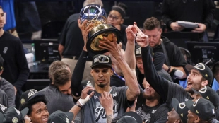 Los Spurs asaltan Oklahoma en séptimo y jugarán contra los Knicks las Finales de la NBA